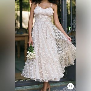 Butterfly MIDI Dress